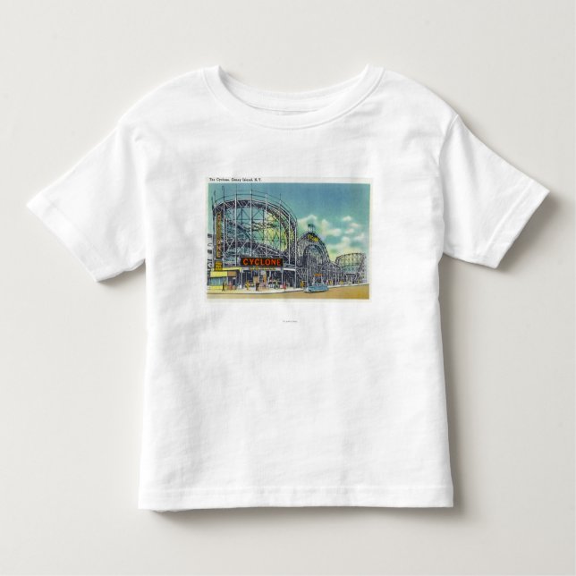 Beskåda av Cyclonerollercoasteren nr. 2 T Shirt (Framsida)