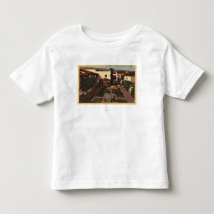 Beskåda av De la Guerra Uteplats & Shops T Shirt