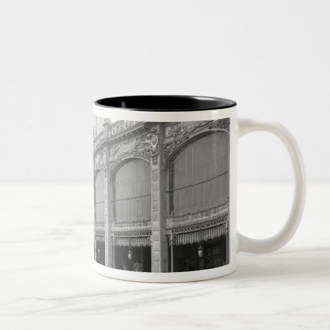 Beskåda av de Palais des-Beaux-konsterna Två-Tonad Mugg (Höger)