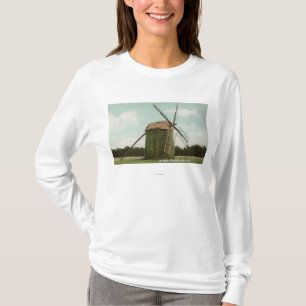Beskåda av den äldsta kvarn på uddtorsk t shirt