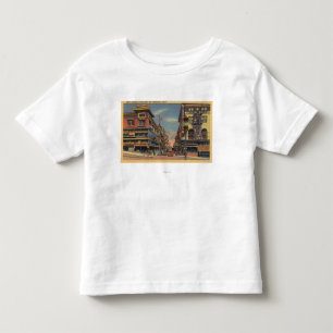 Beskåda av den anslags- avenyn, Chinatown Tee