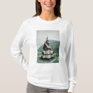 Beskåda av den Borgund notsystemkyrkan, c.1150 Tee Shirt