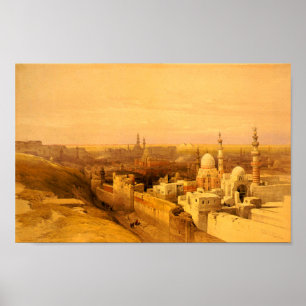 Beskåda av den Cairo affischen Poster