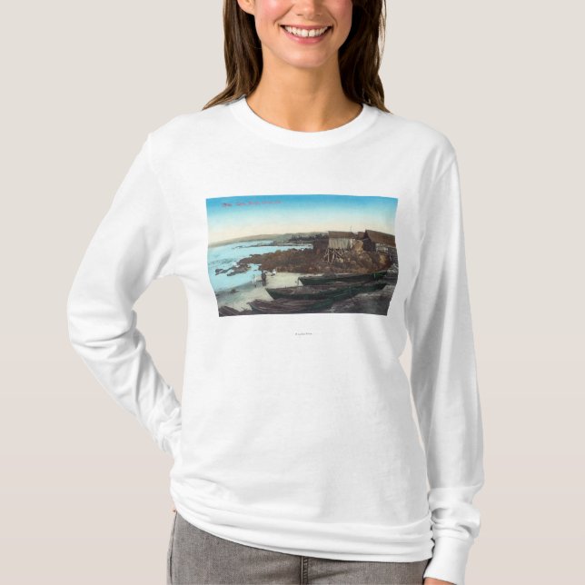 Beskåda av den ChinatownPacific dungen, CA Tee (Framsida)