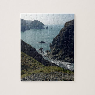 Beskåda av den Cornish kusten Pussel