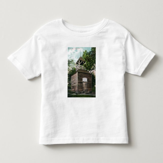 Beskåda av den gammala klockstapeln nr. 2 tee shirt (Framsida)