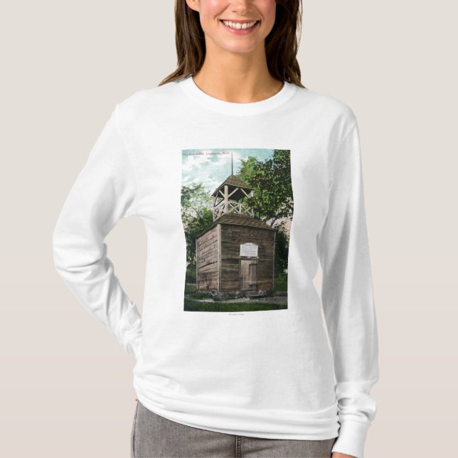 Beskåda av den gammala klockstapeln nr. 2 tee shirt (Framsida)