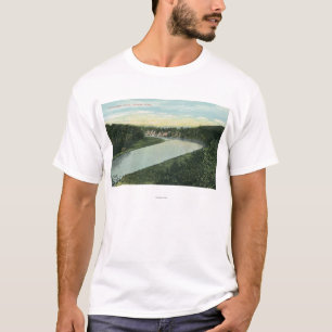 Beskåda av den Genesee floden Tee