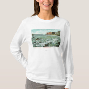 Beskåda av den guld- grinden, och fort pekar t-shirt