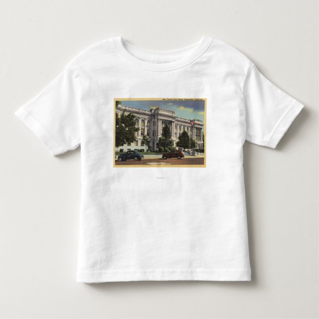 Beskåda av den Kern County domstolsbyggnaden T Shirt (Framsida)