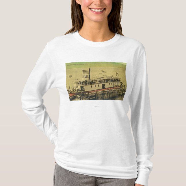 Beskåda av den Klondike riverboaten T Shirt (Framsida)