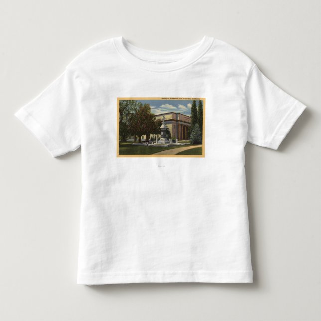 Beskåda av den kommunala salongen tee shirt (Framsida)