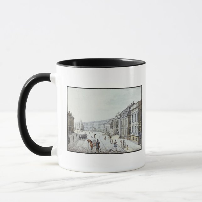 Beskåda av den kungliga slotten, Berlin Mugg (Vänster)