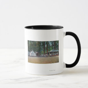 Beskåda av den lägerCurryYosemite nationalparken Mugg