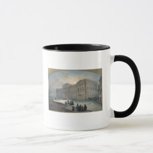 Beskåda av den Mariinsky slotten i vintern, 1863 Mugg