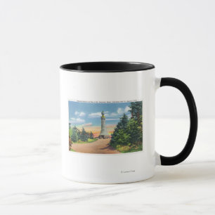 Beskåda av den minnes- fyren mugg
