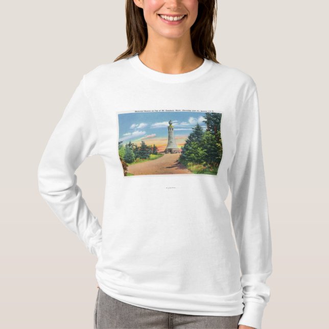 Beskåda av den minnes- fyren t shirt (Framsida)