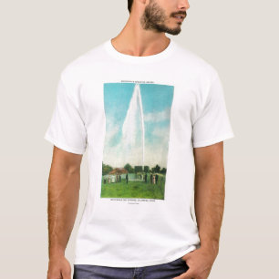 Beskåda av den Myrtledale geyseren på Hotet Tee Shirt