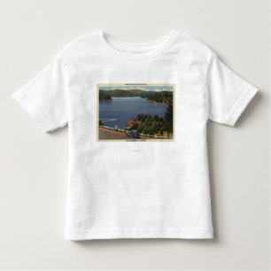 Beskåda av den Near fördämningen för sjökantdrev Tee Shirt
