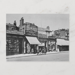 Beskåda av den Notting Hill grinden, c.1913 Vykort