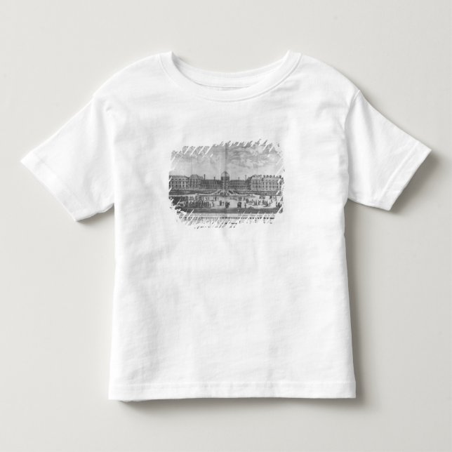 Beskåda av den Palais desen Tuileries från Tee (Framsida)