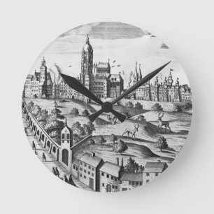 Beskåda av den Prague visningen den Rund Klocka