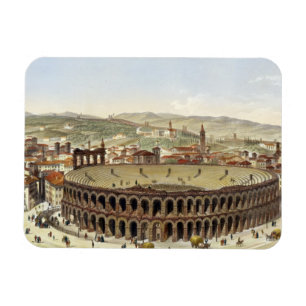 Beskåda av den romerska amfiteatern, Verona, Magnet