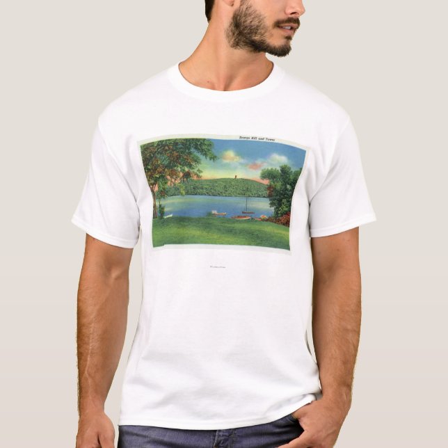 Beskåda av den Scargo backen och stå hög T Shirt (Framsida)