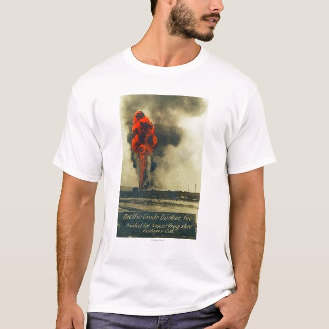 Beskåda av den Stillahavs- rå gusheren T-shirt (Framsida)
