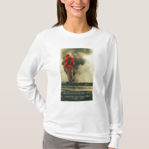 Beskåda av den Stillahavs- rå gusheren T-shirt