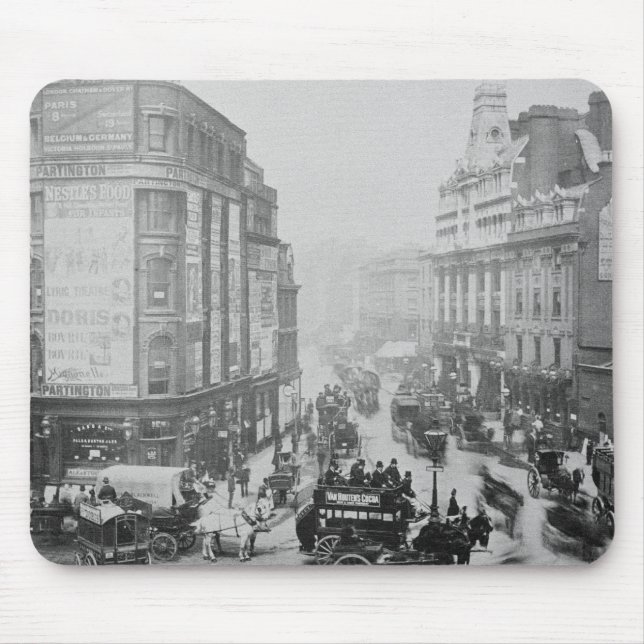 Beskåda av den Tottenham domstolvägen, c.1885 Musmatta (Framsidan)