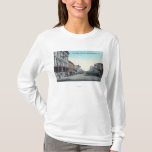 Beskåda av den tredje gatan från posta - kontor t shirt