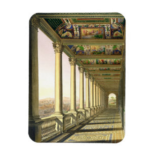 Beskåda av den tredje golvloggiaen på Vaticanen, Magnet