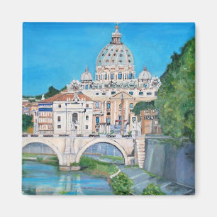 Beskåda av den Vatican City magneten Magnet