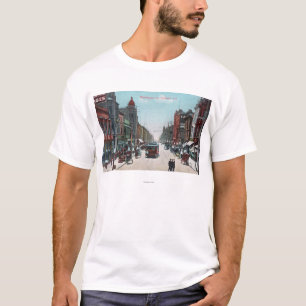 Beskåda av den Washington gatan med kabelbilar T Shirt