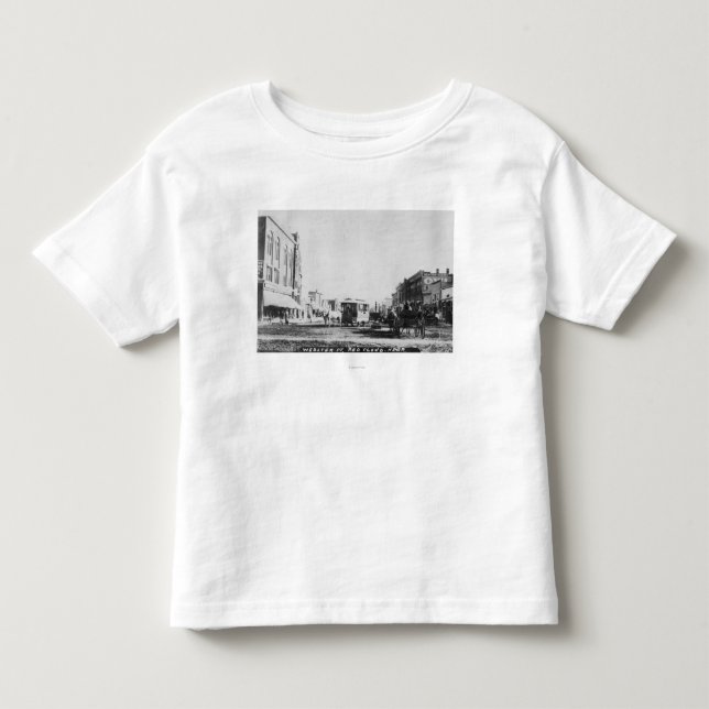 Beskåda av den Webster gatan T-shirt (Framsida)