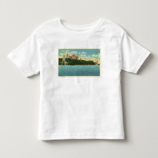 Beskåda av det Boldt slottet Tee Shirt (Framsida)