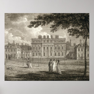 Beskåda av det Buckingham huset, inristat av W. Poster