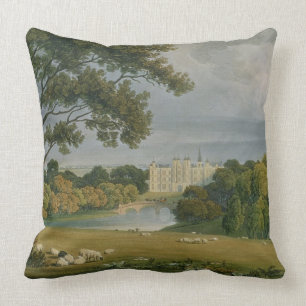 Beskåda av det Burghley huset, placera av markise Kudde