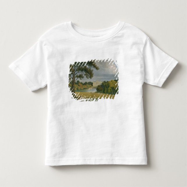 Beskåda av det Burghley huset, placera av markisen T-shirt (Framsida)