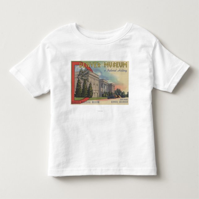 Beskåda av det Denver museet av naturhistoria T-shirt (Framsida)
