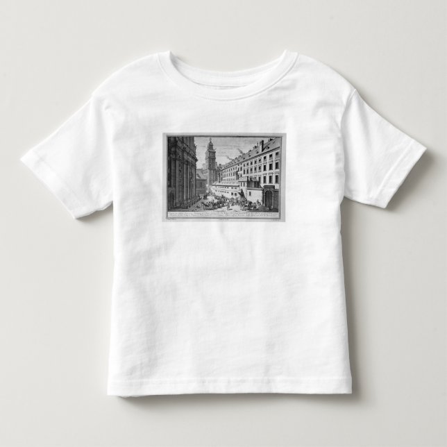 Beskåda av det nya observatoriumet i jesuiten tee shirt (Framsida)