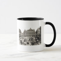Beskåda av det Paris operahuset, 1890-99