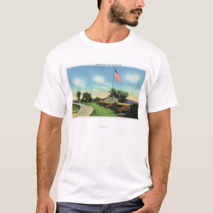 Beskåda av det södra batteriet och sjunka t-shirt