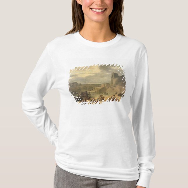 Beskåda av det storslagna gallerit av luftventilen tee (Framsida)