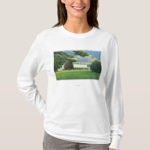 Beskåda av det Tanglewood musikskjulet och T-shirt