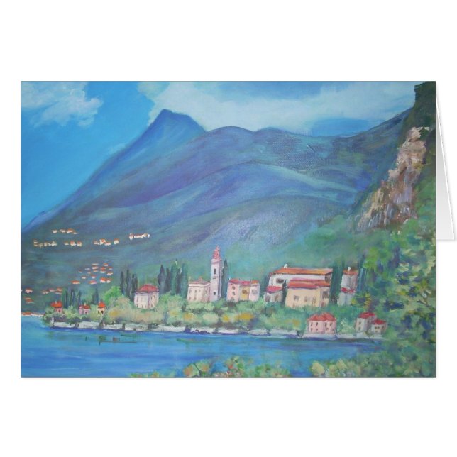 Beskåda av det Varenna kortet OBS Kort (Framsidan Horizontal)