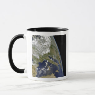 Beskåda av det westerna medelhavs- mugg