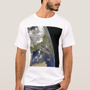 Beskåda av det westerna medelhavs- t shirt