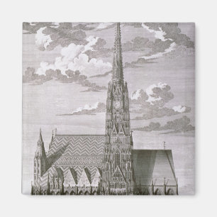Beskåda av domkyrka för St. Stephans Magnet